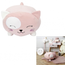 PELUCHE COUSSIN CHAT XL KAWAII