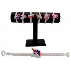 BRACELET LICORNE 7 CM REGLABLE