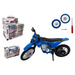 MOTO CROSS 14 CM METAL