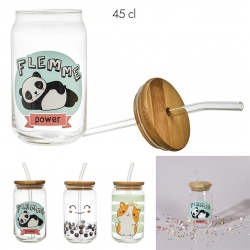 VERRE PAILLE KAWAII 45 CL