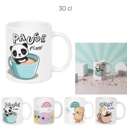 MUG CERAMIQUE KAWAII 30 CL