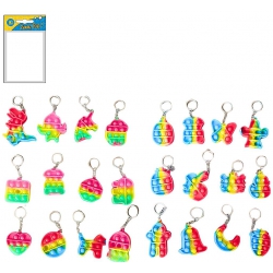 PORTE CLE POP IT 6.5 CM