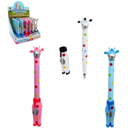 STYLO BILLE 16 CM GIRAFE