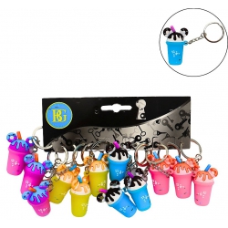 PORTE CLE MILK SHAKE 5,5 CM