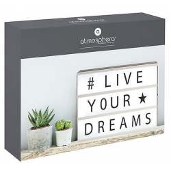 BOITE LUMINEUSE KIRA 30X22 CM