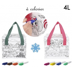 LUNCH BAG A COLORIER 4 LITRES