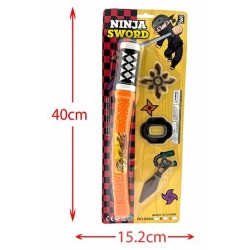 PANOPLIE EPEE NINJA 3 COULEURS
