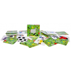 MINI JEUX MEMO FOOT 28 CARTES