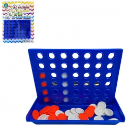JEU 4 EN LIGNE 13*9.5 CM...