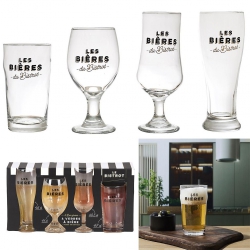 COFFRET 4 VERRES A BIERE