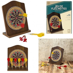 JEU DE FLECHETTE EN BOIS
