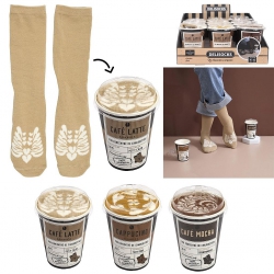 CHAUSSETTES DELISOCKS CAFE