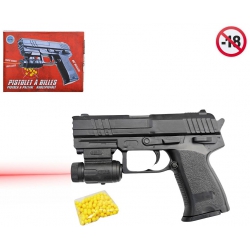 PISTOLET BILLE LASER 15 CM