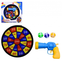 JEU CIBLE BALLE VELCRO 13CM...