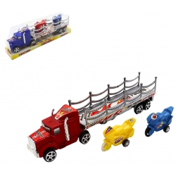 CAMION DE TRANSPORT 2 MOTO...