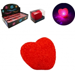 LAMPE COEUR 7*8 CM ACRYLIQUE