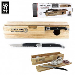 CAVE A SAUCISSON AVEC COUTEAU