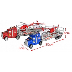 CAMION PORTEUR AVEC 2 HELICO