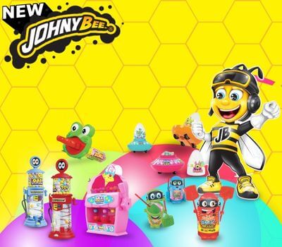 Johny Bee, bonbons gadgets